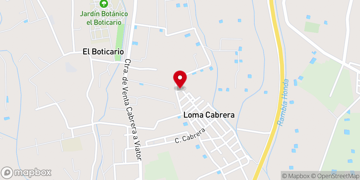 Map showing location of Llanos De La Cañada - Iglesia