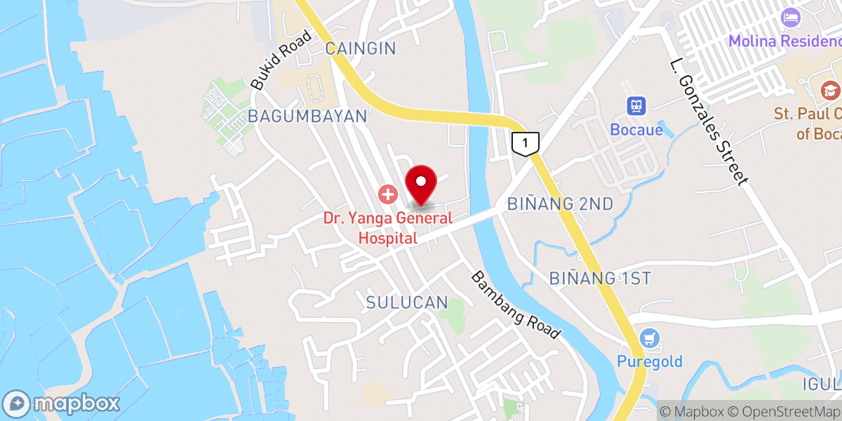 Map showing location of St. Martin of Tours Parish - Diocesan Shrine of Mahal na Poon ng Krus sa Wawa (Diocese of Malolos)
