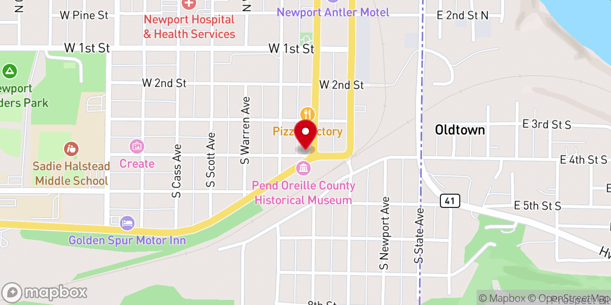 Map showing location of Real Life Selkirk Inc