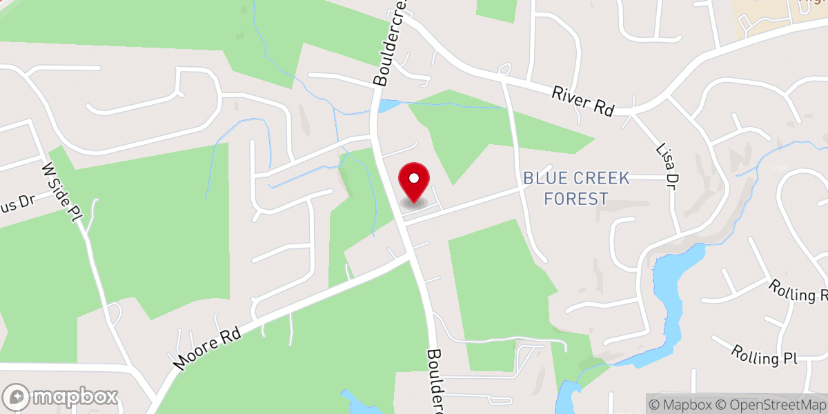 Map showing location of Atlanta Family Church and Community center