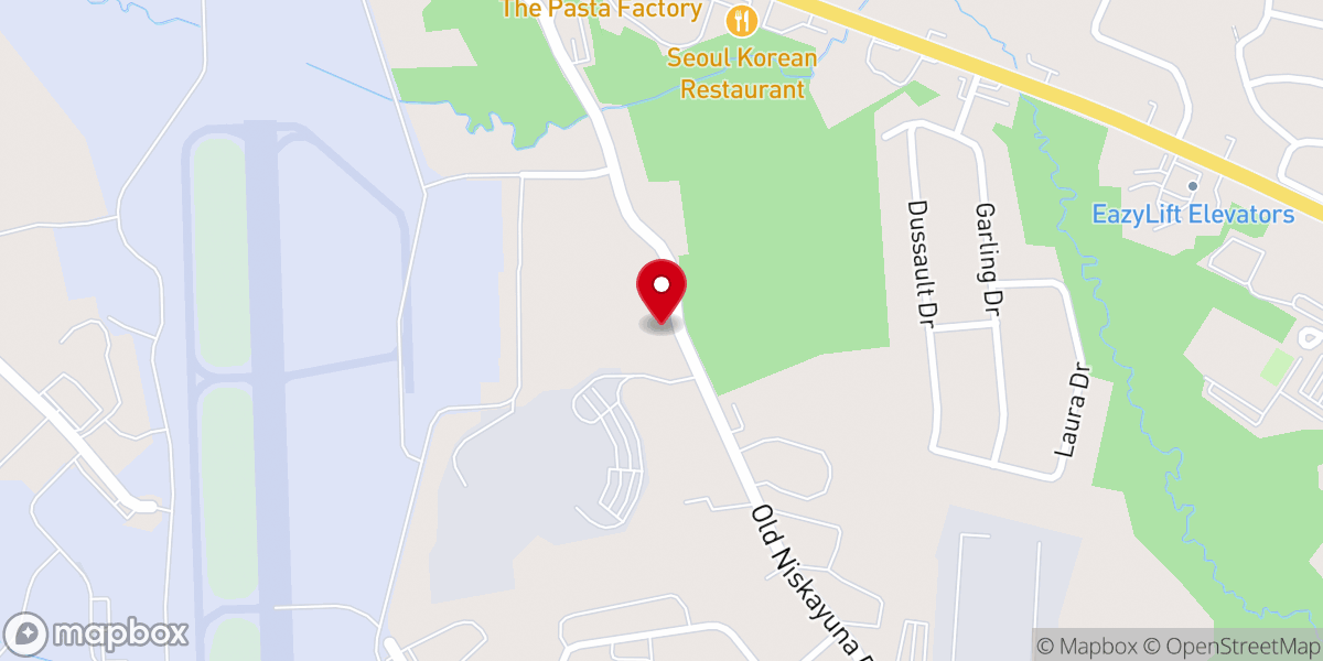 Map showing location of Living Hope Community Church