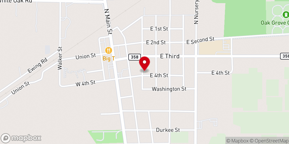 Map showing location of Iglesia MMM LAWTON