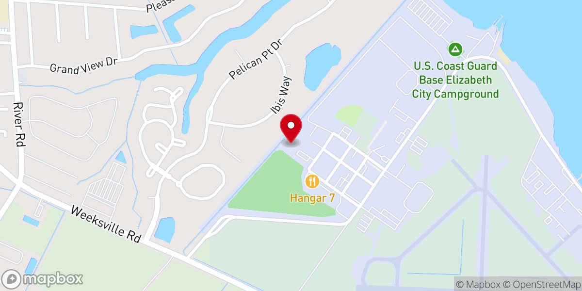 Map showing location of Base Chapel