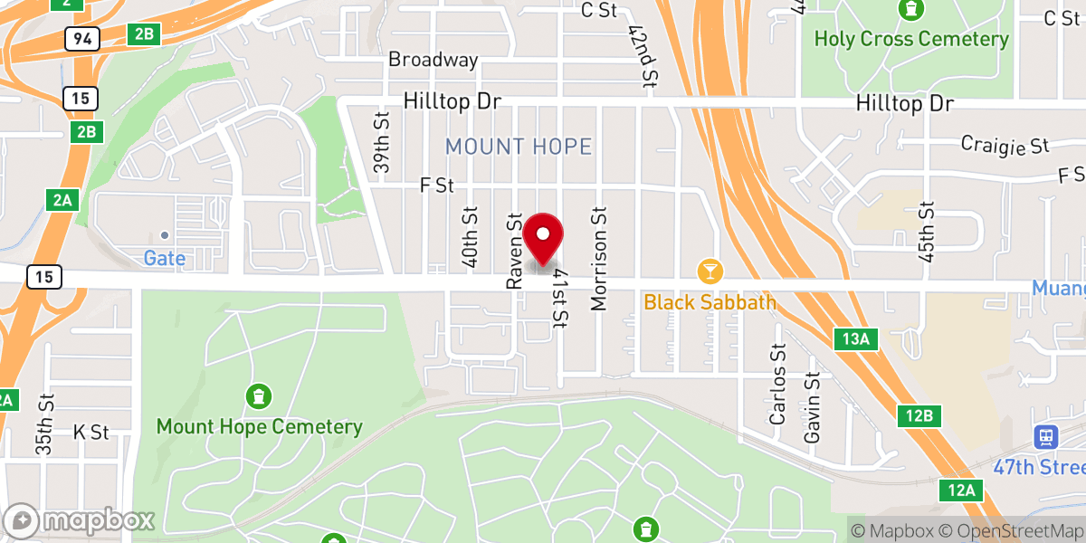 Map showing location of Iglesia De Cristo Armonia Ministerio Llamada Final Inc