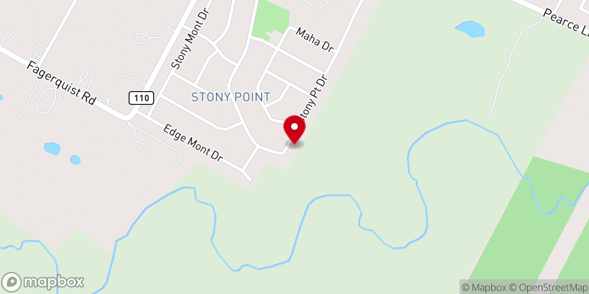 Map showing location of San Juan Diego Catholic Church