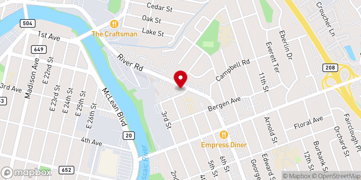 Map showing location of Freedom City Church Inc