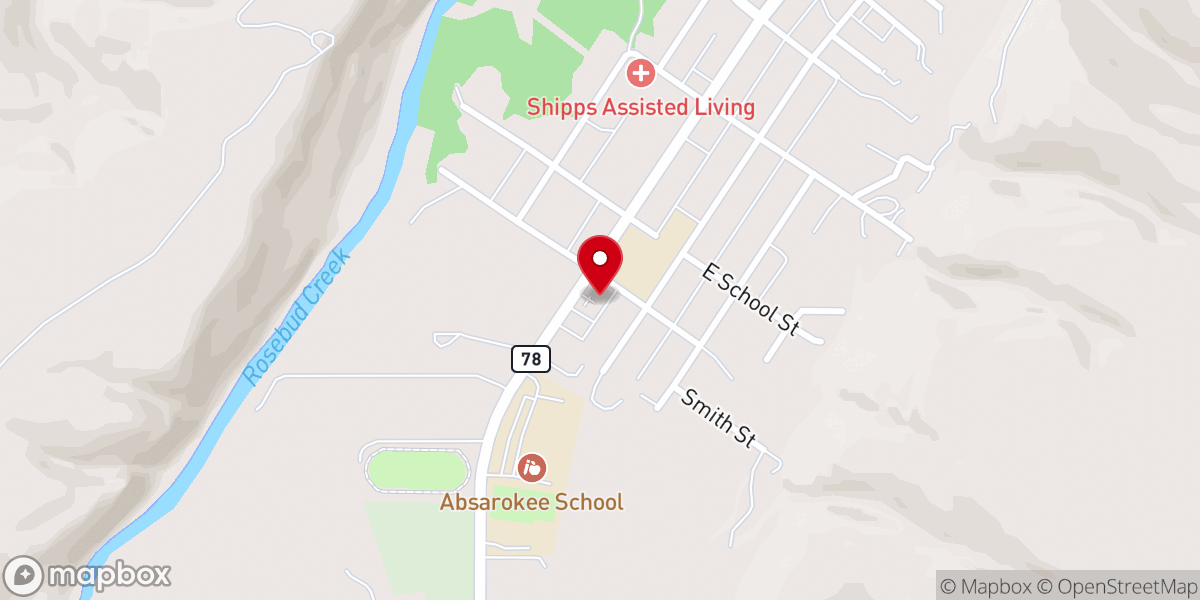 Map showing location of Saint Michael Catholic Church