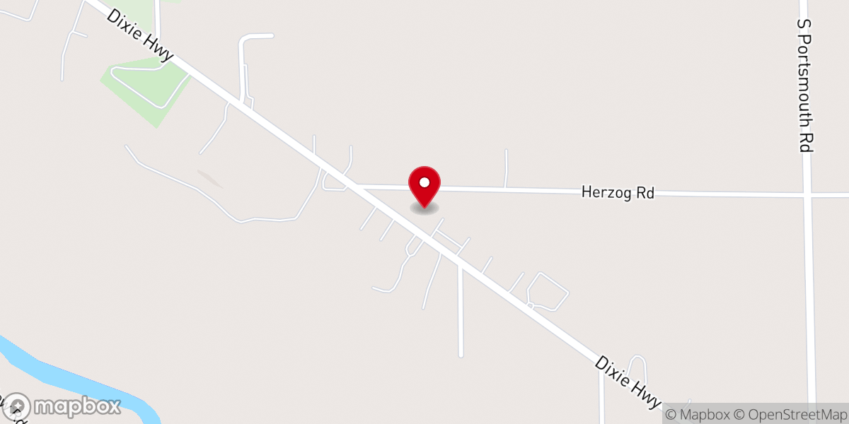 Map showing location of Bridgeport Gospel Hall