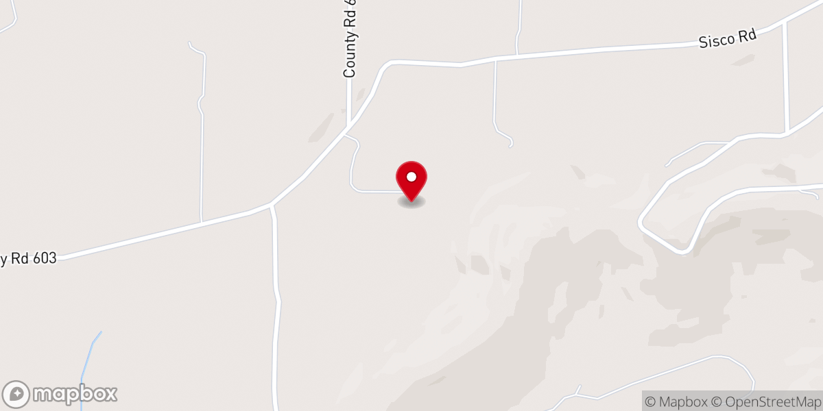 Map showing location of Bethel Amish Mennonite Church