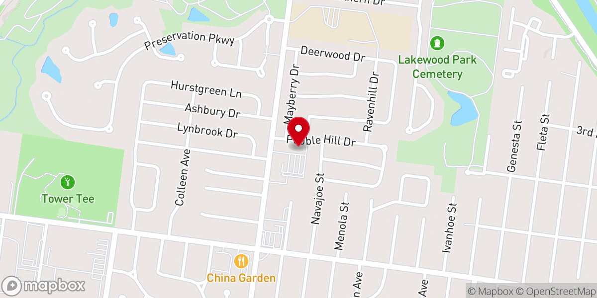 Map showing location of Catholic Renewal Center