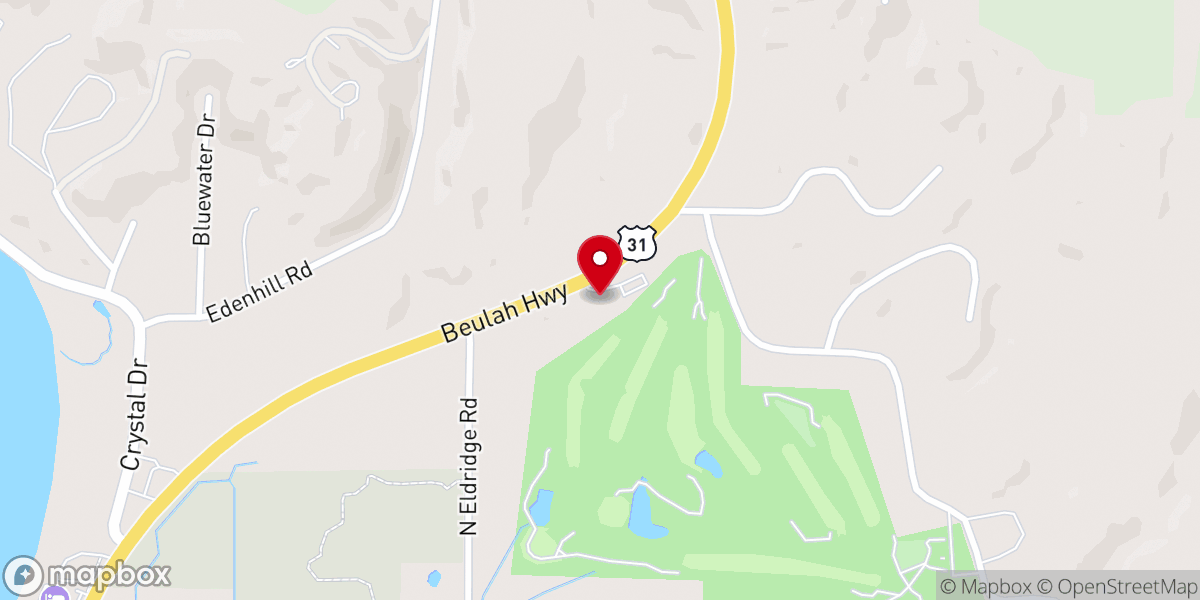 Map showing location of St Philip's Episcopal Church