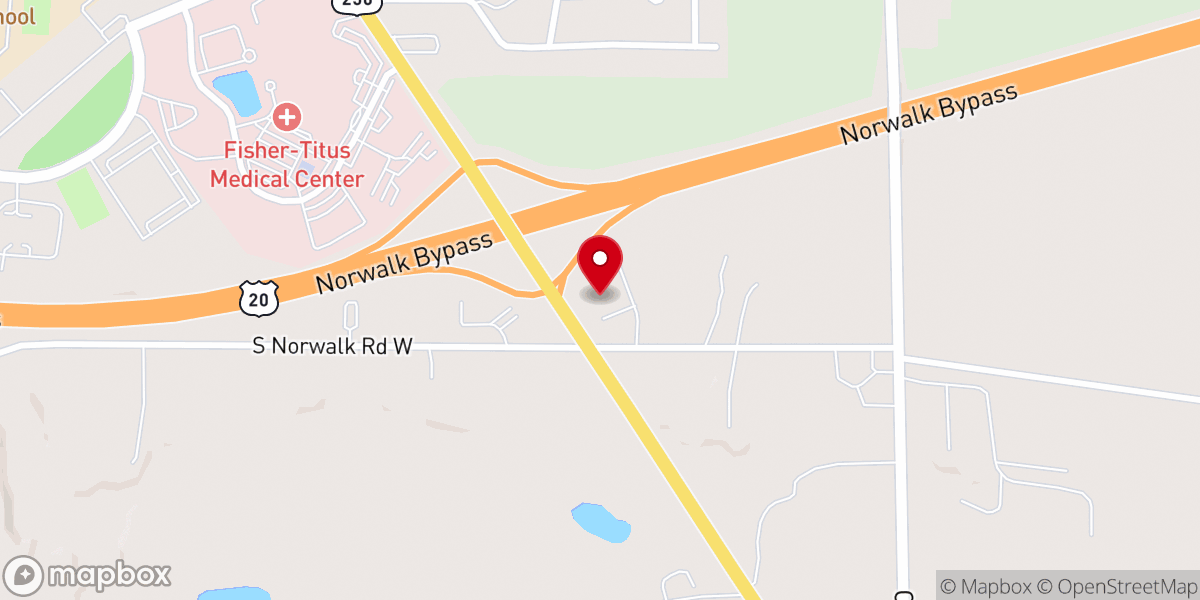 Map showing location of The Chapel