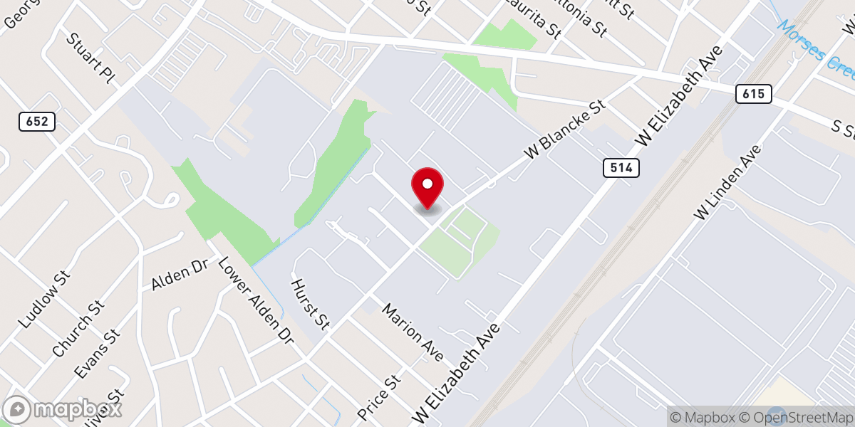 Map showing location of Victory Fellowship Ministries