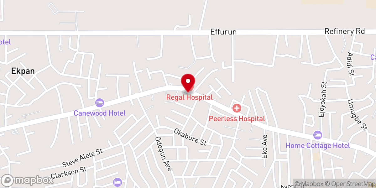 Map showing location of Rccg Awesome God Mega Parish