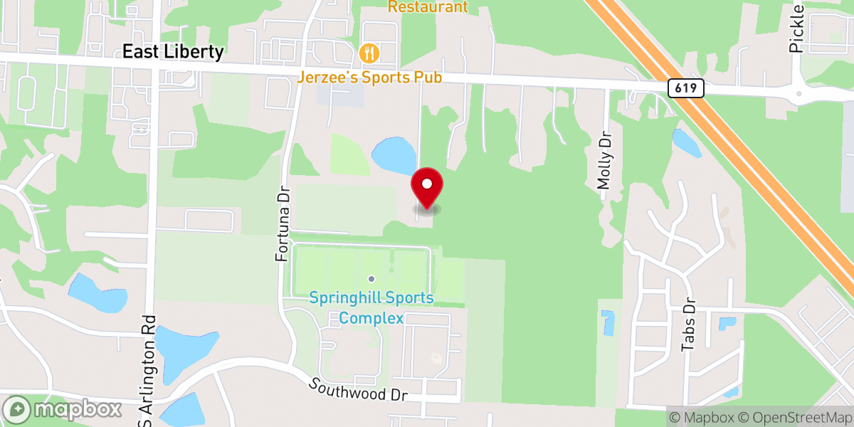 Map showing location of Grace Chapel