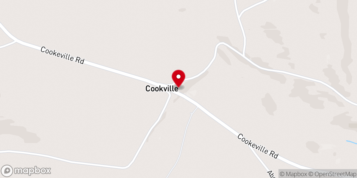 Map showing location of Corinth Historical Society