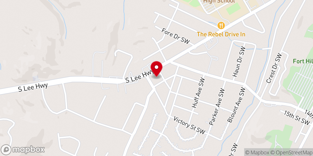Map showing location of Revolution Life Church