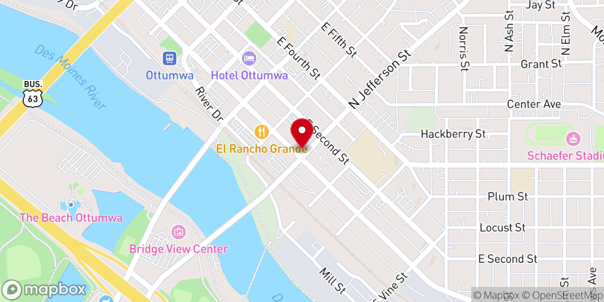 Map showing location of Jubilee Christian Fellowship