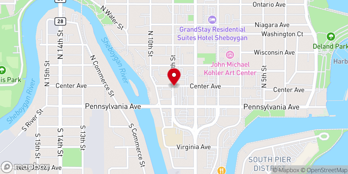 Map showing location of Our Home Christian Ministries Inc