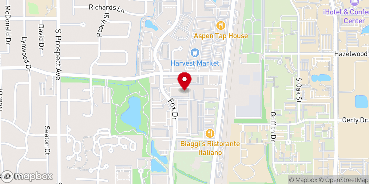 Map showing location of New City Church