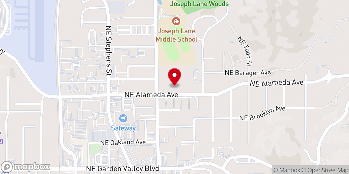 Map showing location of Christian Life Center Church