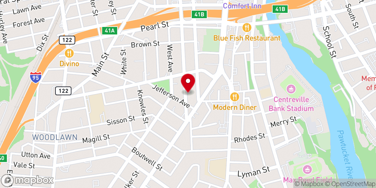 Map showing location of Spanish Church Of God