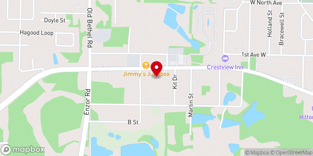Map showing location of Lifepoint Church of the Assemblies of God