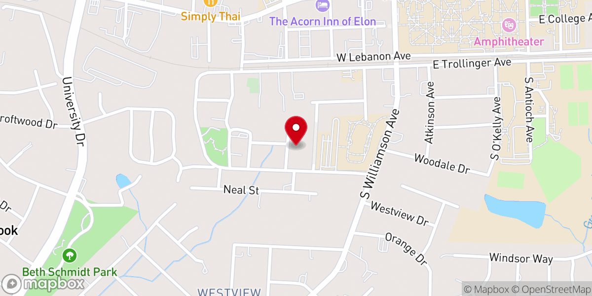 Map showing location of Jane Wesely Holiness Church