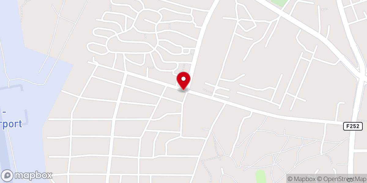 Map showing location of Ecwa Goodnews Church