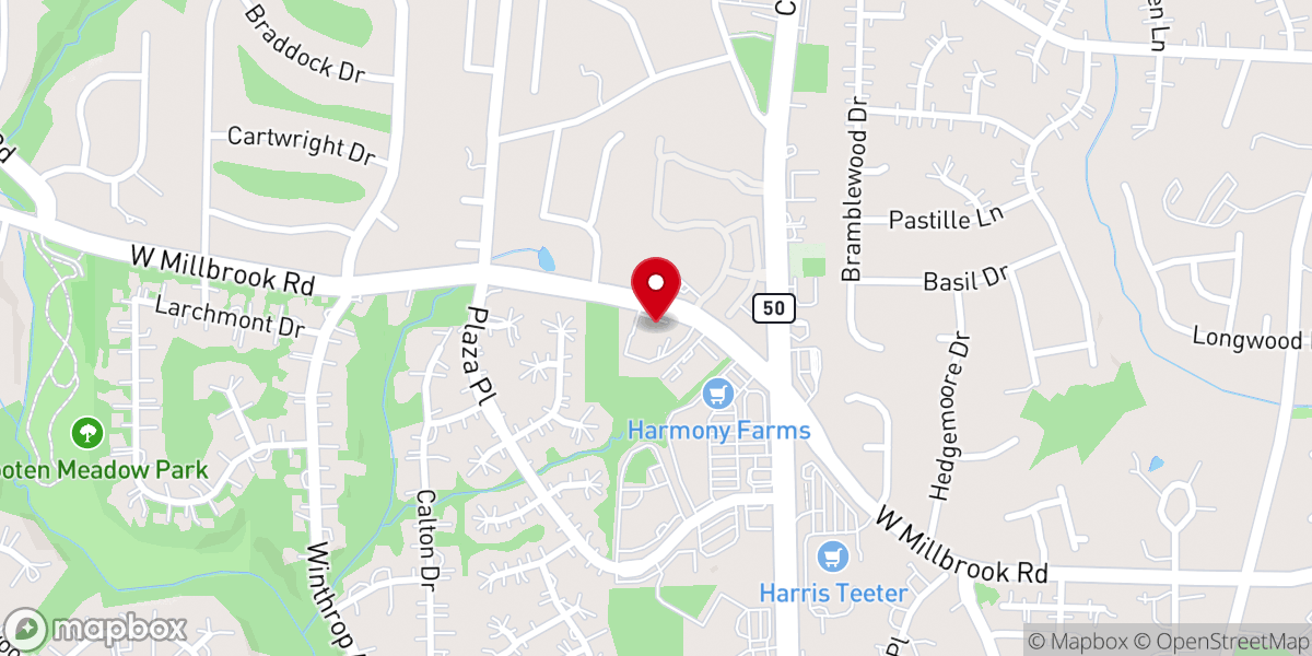 Map showing location of Church of the Holy Cross