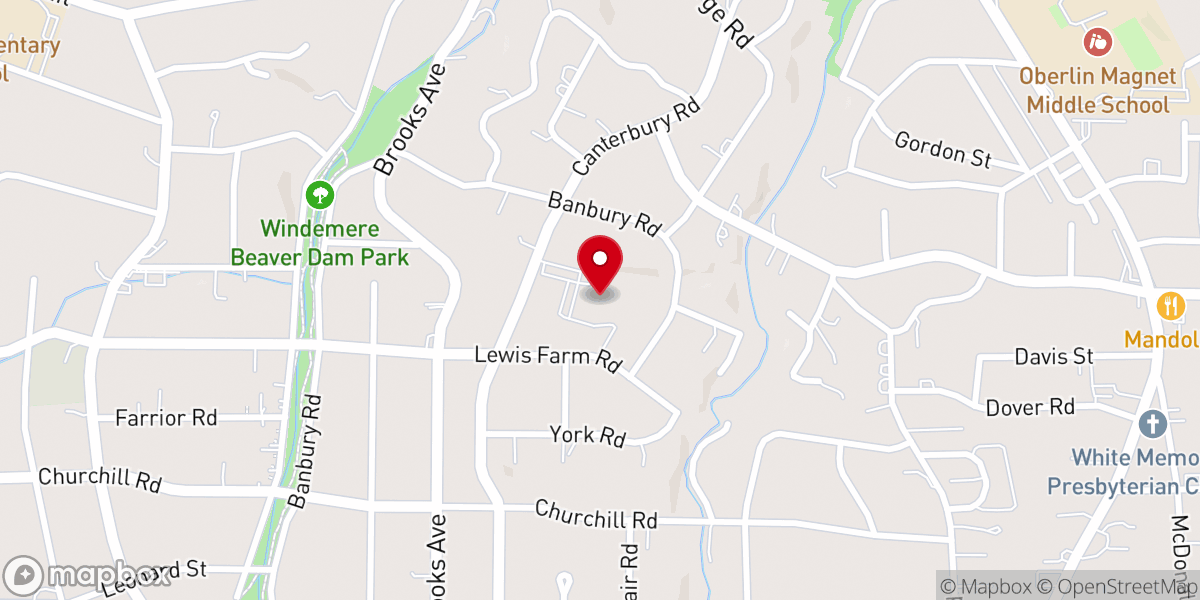 Map showing location of Saint Michaels Episcopal Church