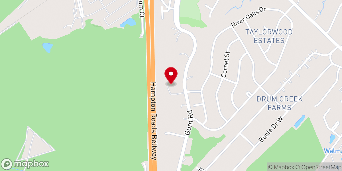 Map showing location of Living Waters Christian Fellowship