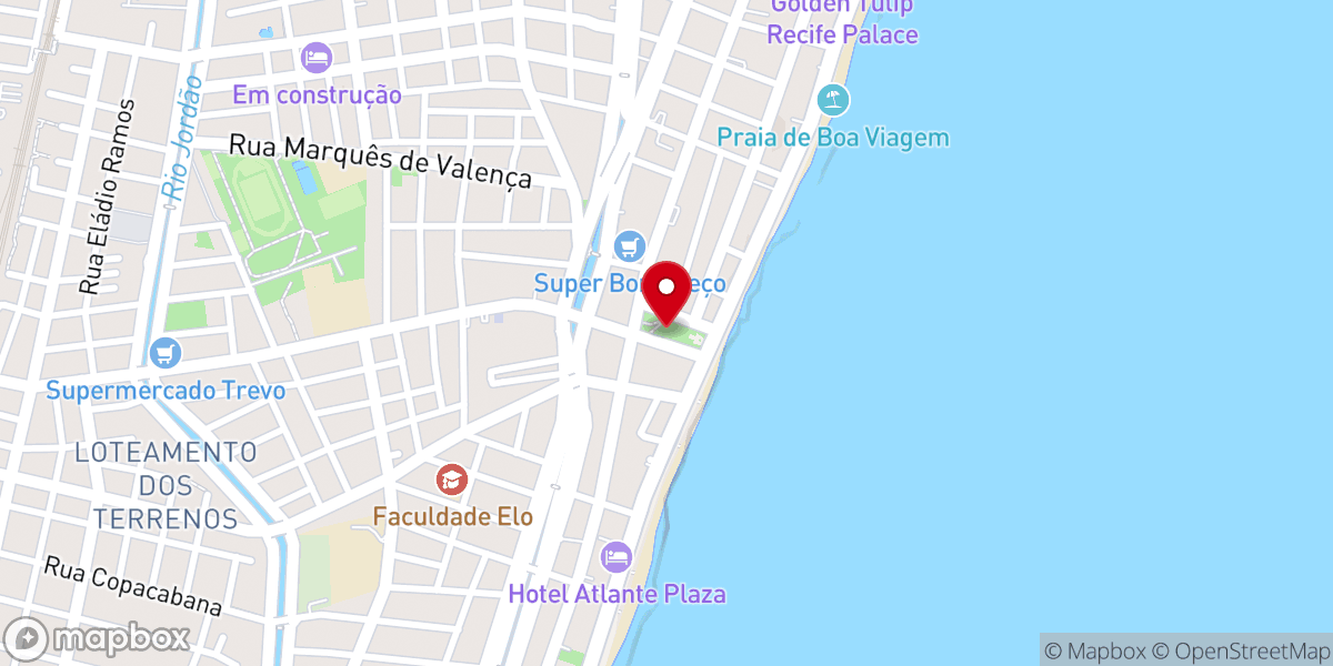 Map showing location of Paróquia Nossa Senhora da Boa Viagem