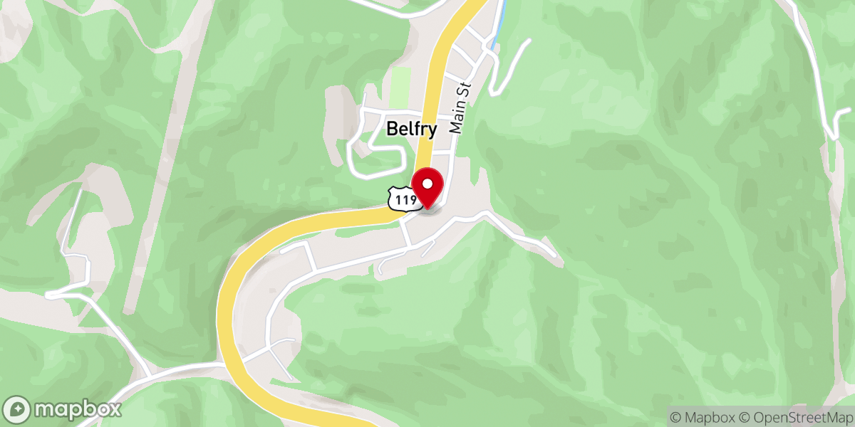 Map showing location of Jesus Way Church