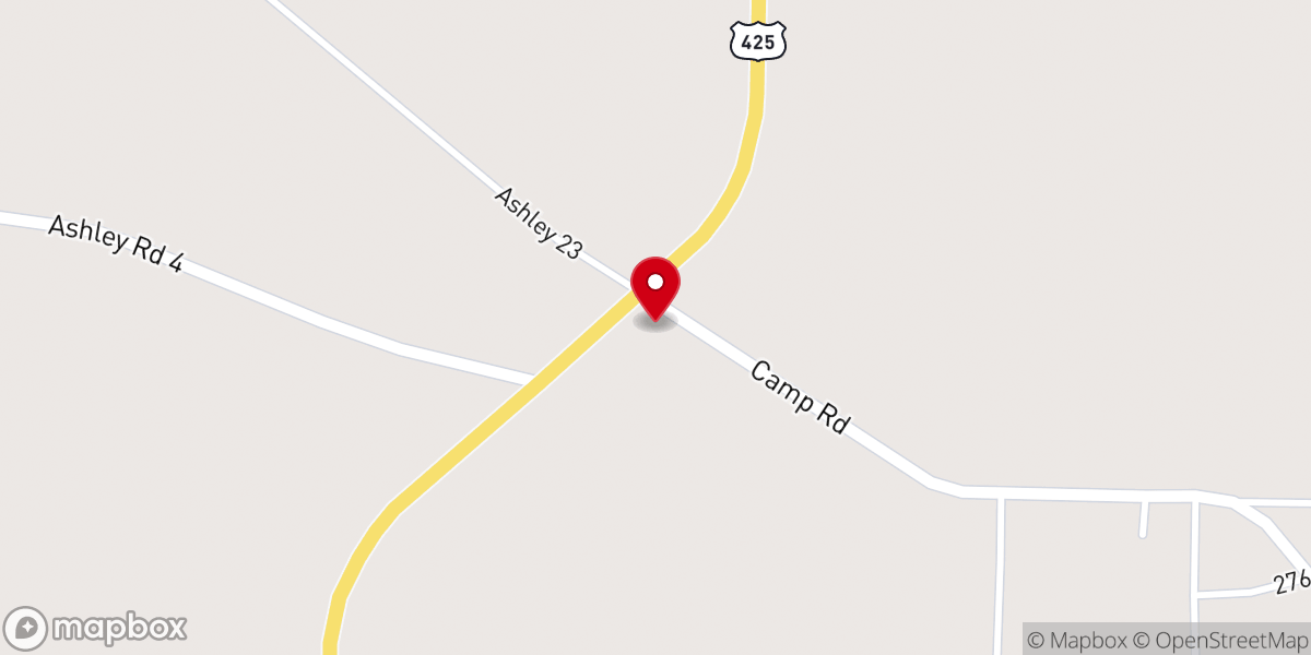 Map showing location of Maplevale Missionary Baptist Church