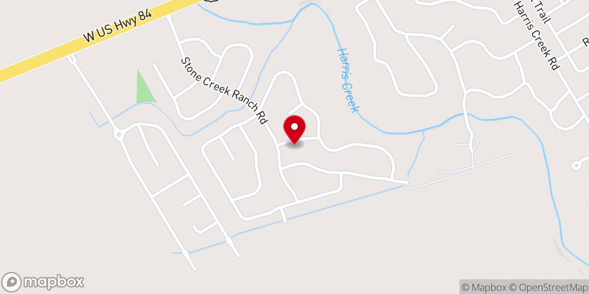 Map showing location of Gloria al Padre/GAP Ministries