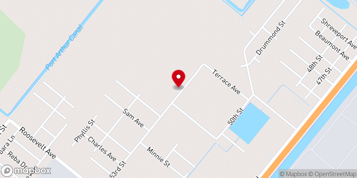 Map showing location of El Vista Church of Christ