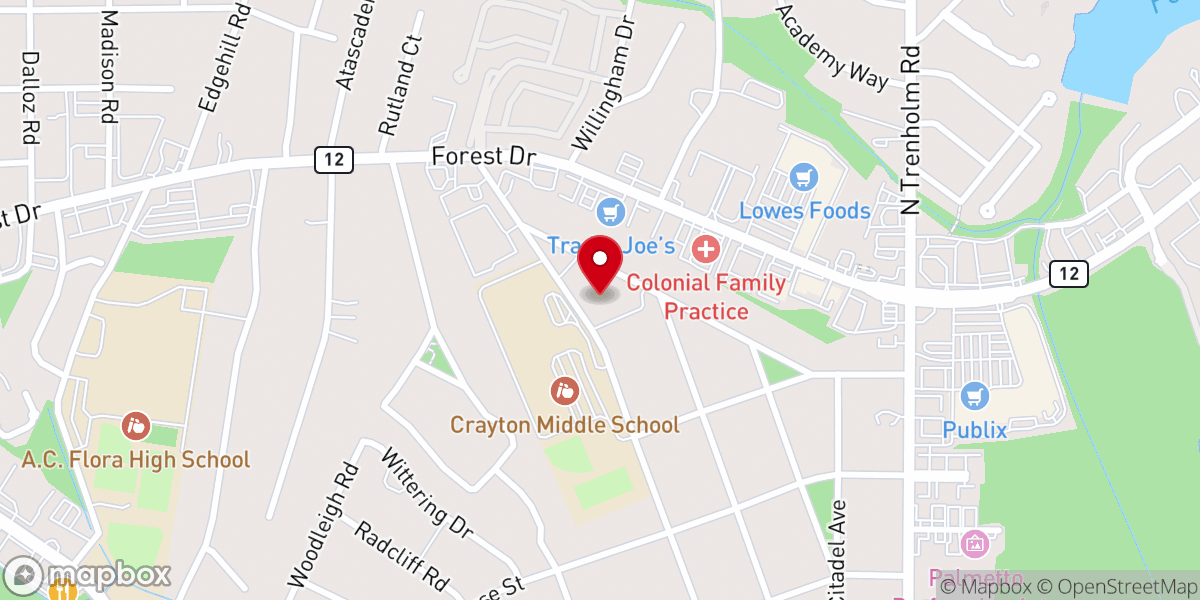Map showing location of Saint Martins-in-the-Fields Church