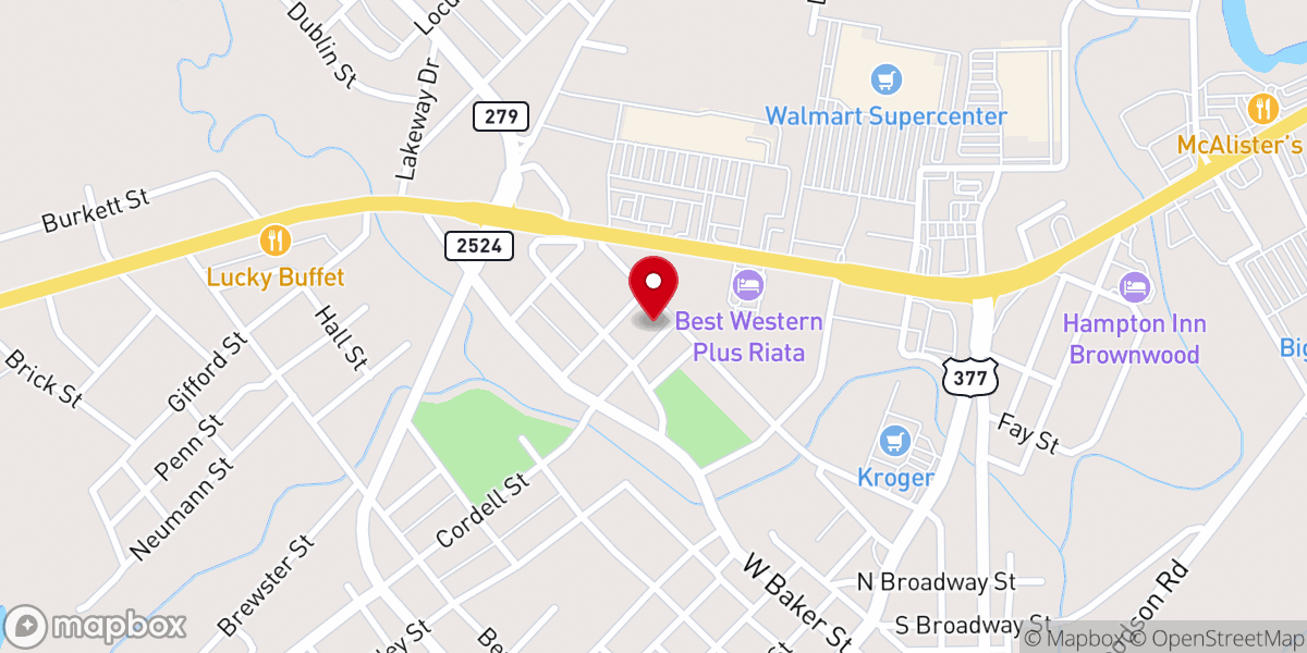 Map showing location of New Beginnings Pentecostal Church