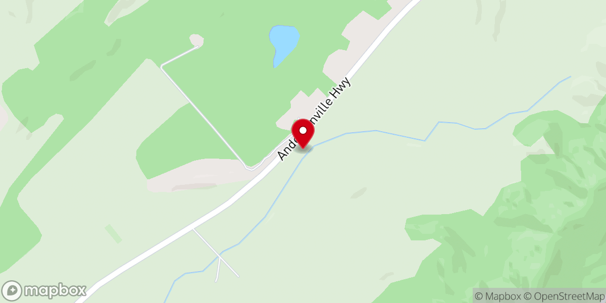 Map showing location of Bible Baptist Church