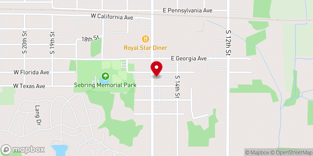 Map showing location of St Ann Church