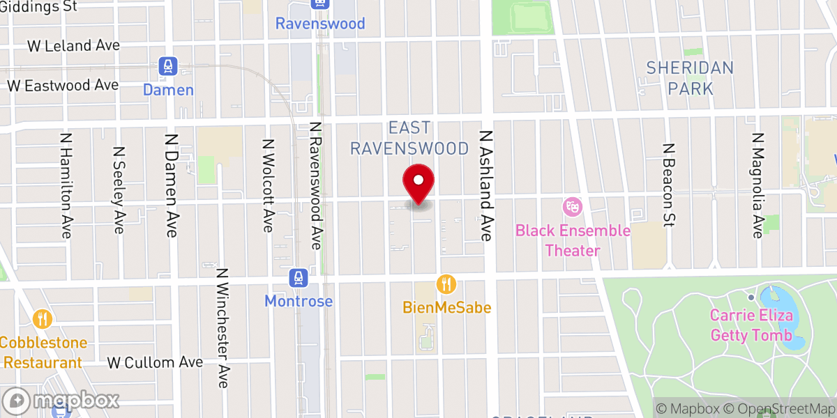 Map showing location of Winners Chapel International Inc