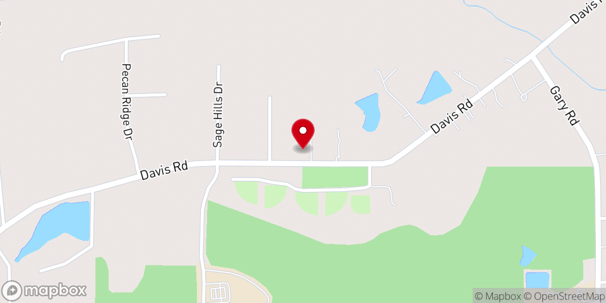 Map showing location of Covenant Christian Church