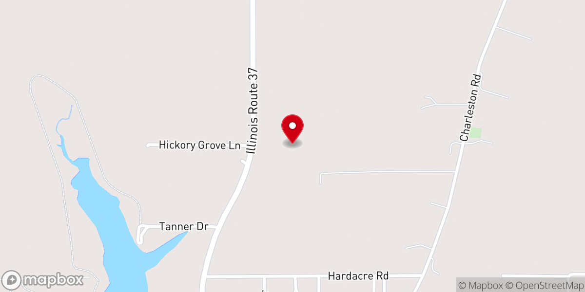 Map showing location of Grace Church of the Nazarene