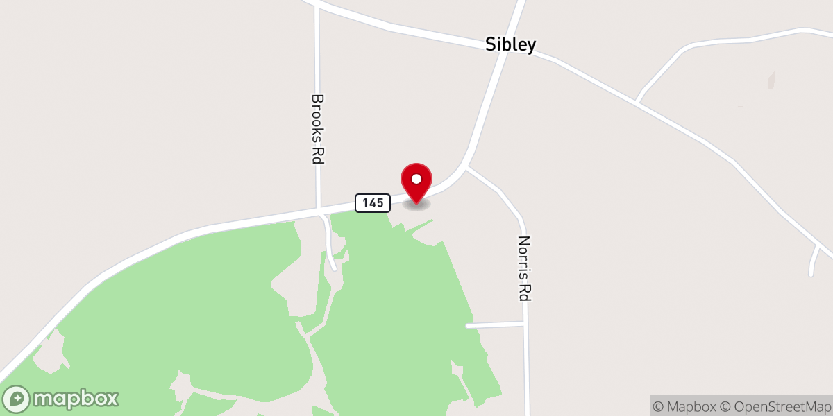 Map showing location of St Sinai Church