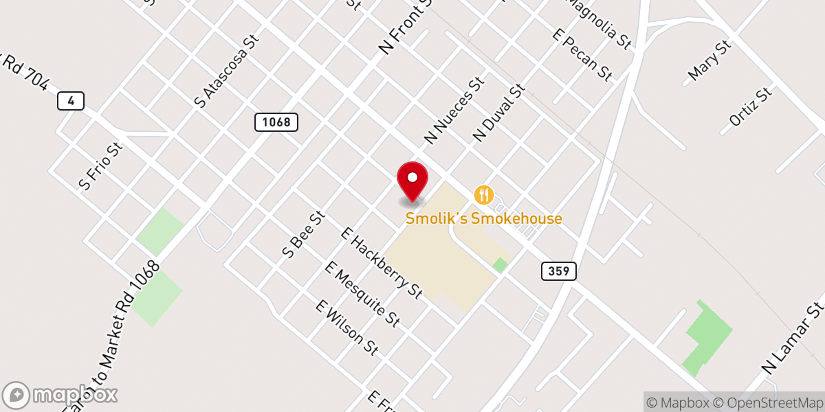 Map showing location of A New Anointing Fellowship