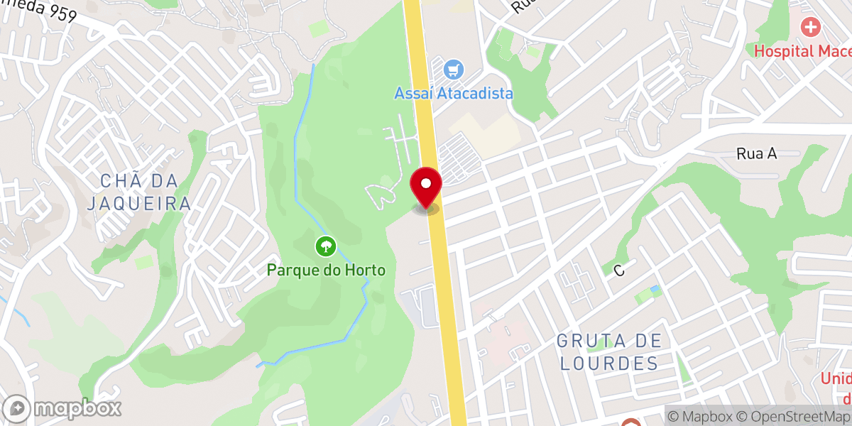 Map showing location of Comunidade Evangelica do Deus Vivo
