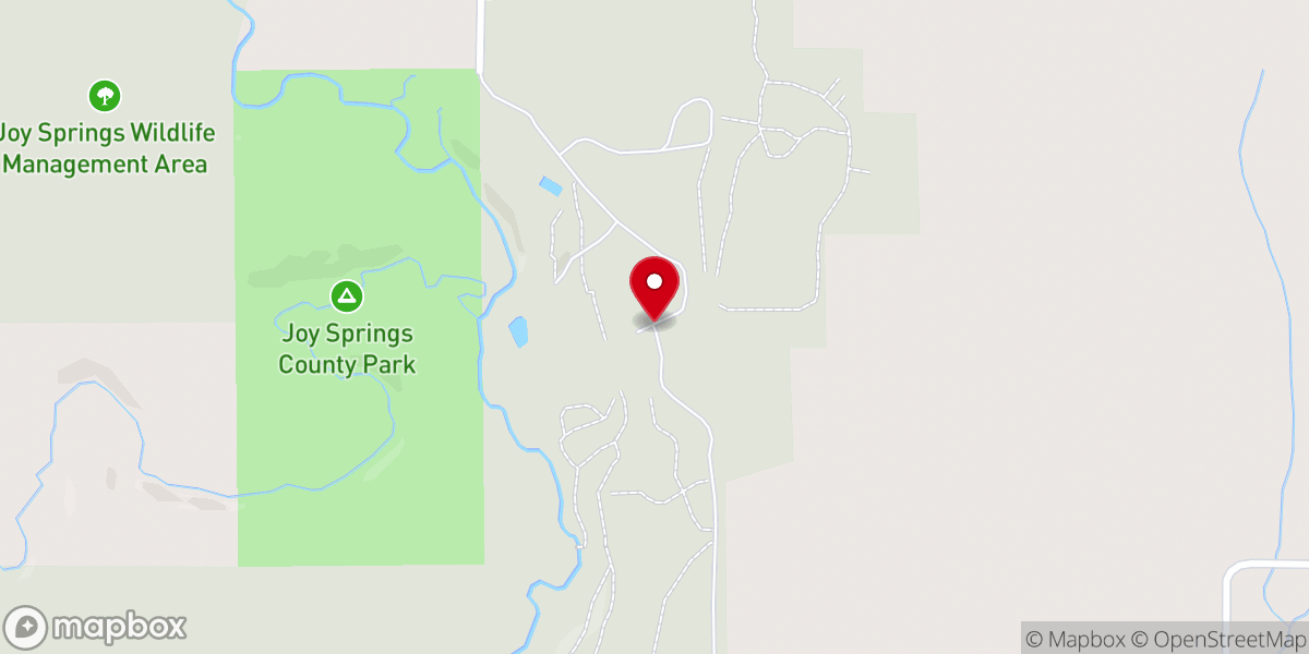 Map showing location of Camp EWALU