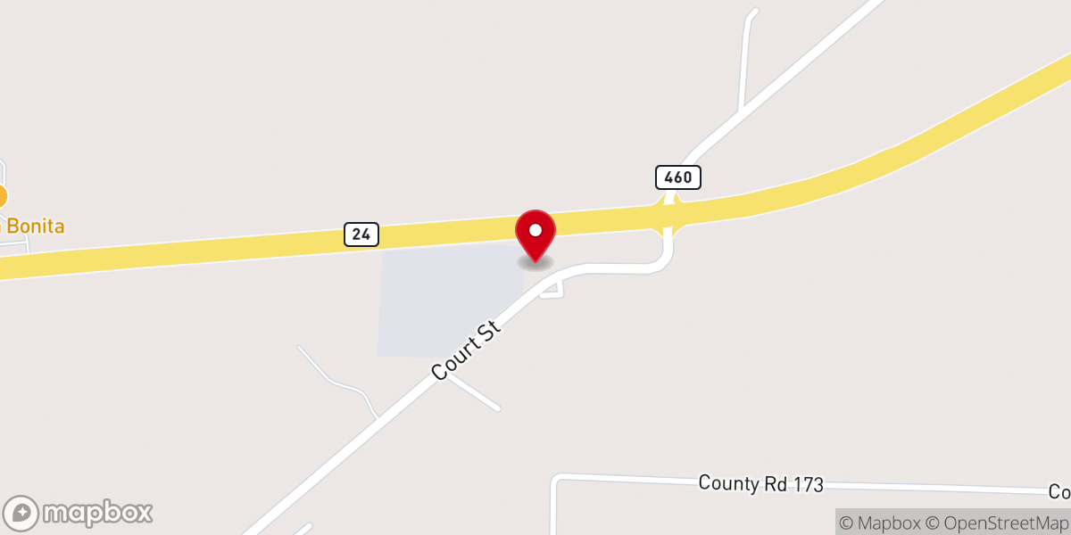 Map showing location of Resurrection Catholic Chapel