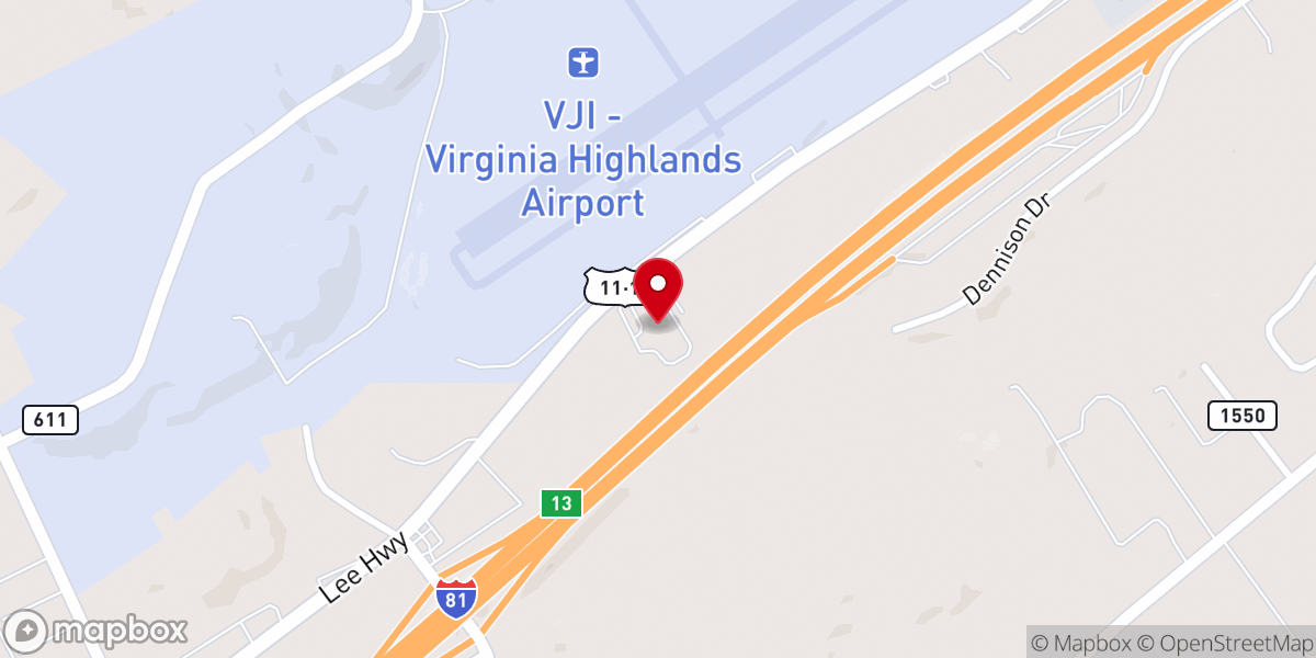 Map showing location of Pleasant View Methodist Church